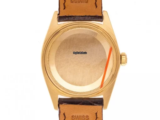 Appealing Fake Rolex Day-date 36 1803 Caliber 1556 Automatic Movement 36mm Yellow Gold Case Mens/unisex Watch - Image 4