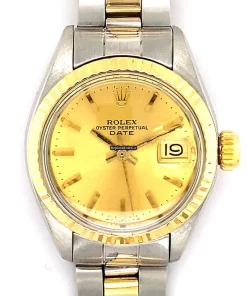 1:1 Replica Rolex Lady-datejust 6917 Caliber 2135 Automatic Movement 26mm Gold/steel Case Womens Watch