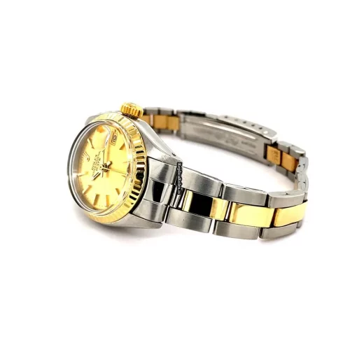 1:1 Replica Rolex Lady-datejust 6917 Caliber 2135 Automatic Movement 26mm Gold/steel Case Womens Watch - Image 4