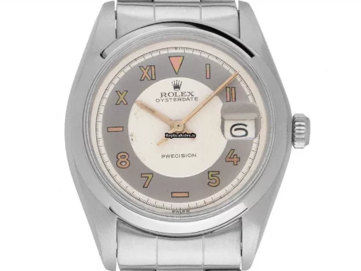Amazing Replica Rolex Oyster Precision 6694 Caliber 1225 Manual Winding Movement 35mm Steel Case Mens/unisex Watch
