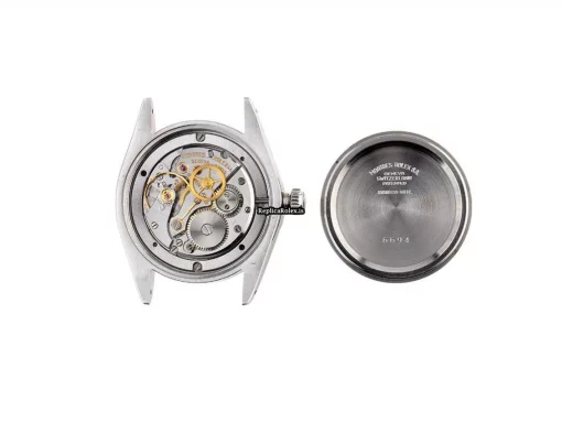 Amazing Replica Rolex Oyster Precision 6694 Caliber 1225 Manual Winding Movement 35mm Steel Case Mens/unisex Watch - Image 6