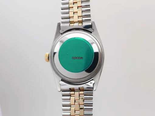 Ideal Fake Rolex Datejust 1601 Caliber 1570 Automatic Movement 36mm Gold/steel Case Mens/unisex Watch - Image 6