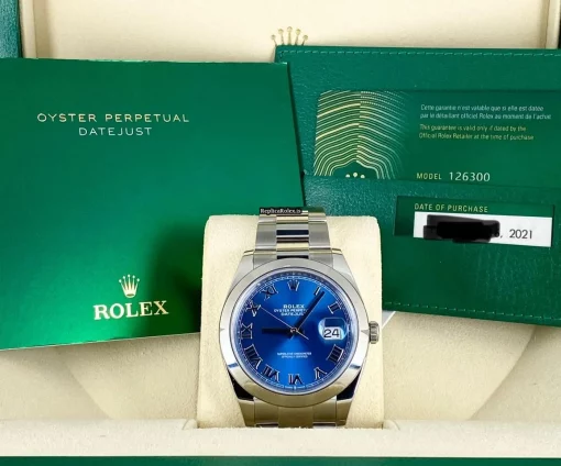 Great Replica Rolex Datejust II 126300-0017 Caliber 3235 Automatic Movement 41mm Steel Case Mens/unisex Watch - Image 2
