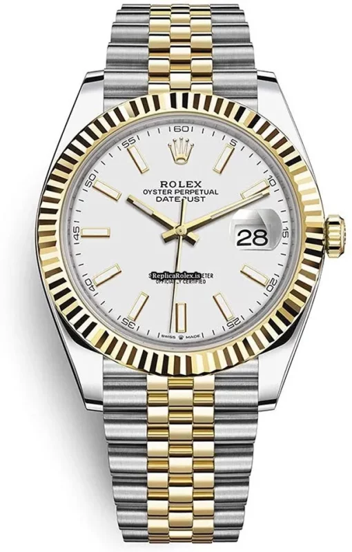 Aaa Replica Rolex Datejust 126333 Caliber 3235 Automatic Movement 41mm Gold/steel Case Mens/unisex Watch