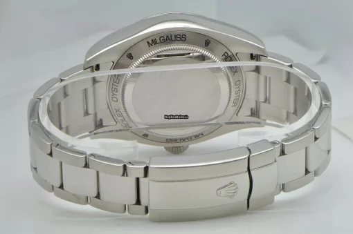 Luxury Replica Rolex Milgauss 116400 Caliber 3131 Automatic Movement 40mm Steel Case Mens/unisex Watch - Image 6
