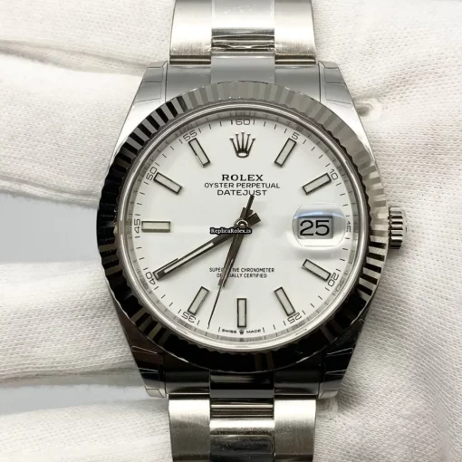 Distinctive Copies Rolex Datejust 126334 Caliber 3235 Automatic Movement 41mm Steel Case Mens/unisex Watch - Image 5