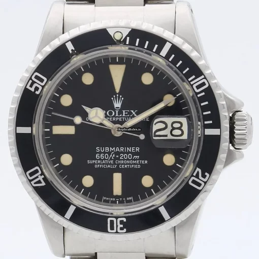 Defect Replica Rolex Submariner Date 1680 Caliber 1570 Automatic Movement 40mm Steel Case Mens/unisex Watch