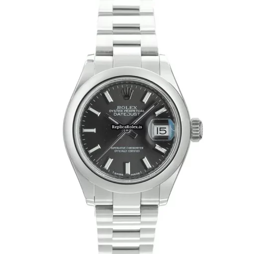 Great Fake Rolex Lady-datejust 28 Caliber 2236 Automatic Movement 28mm Steel Case Watch