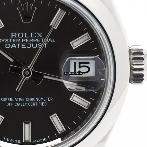 Great Fake Rolex Lady-datejust 28 Caliber 2236 Automatic Movement 28mm Steel Case Watch - Image 10