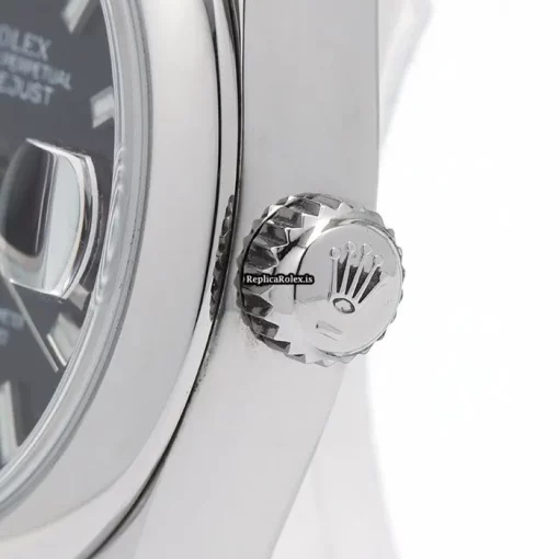 Great Fake Rolex Lady-datejust 28 Caliber 2236 Automatic Movement 28mm Steel Case Watch - Image 11