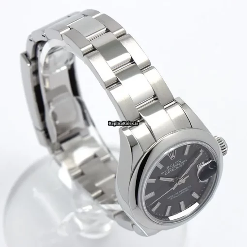 Great Fake Rolex Lady-datejust 28 Caliber 2236 Automatic Movement 28mm Steel Case Watch - Image 12