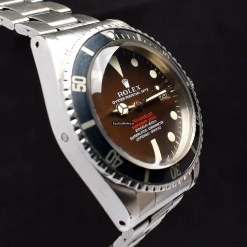 Fabulous Imitation Rolex Sea-dweller 1665 Automatic Movement Steel Case Mens/unisex Watch - Image 6