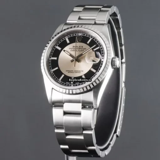 1:1 Fake Rolex Datejust 16220 Caliber 3135 Automatic Movement 36mm Steel Case Mens/unisex Watch - Image 3