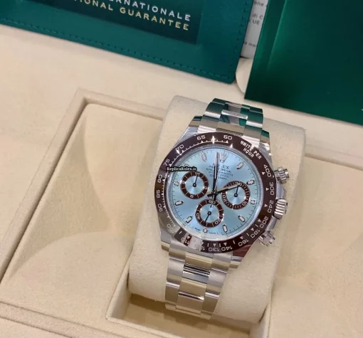 Mind-boggling Fake Rolex Daytona 116506 Caliber 4130 Automatic Movement 40mm Platinum Case Mens/unisex Watch - Image 7