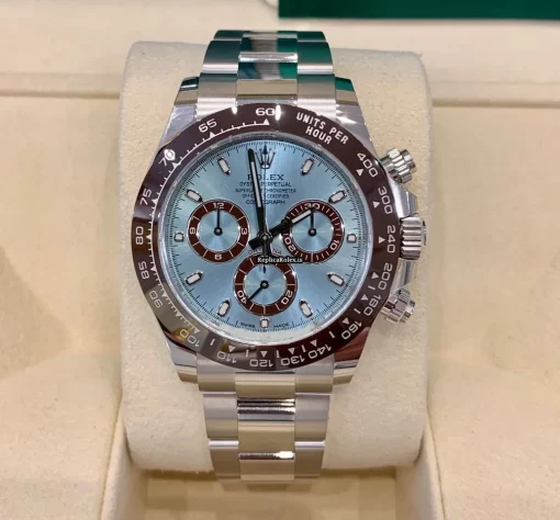 Mind-boggling Fake Rolex Daytona 116506 Caliber 4130 Automatic Movement 40mm Platinum Case Mens/unisex Watch - Image 8