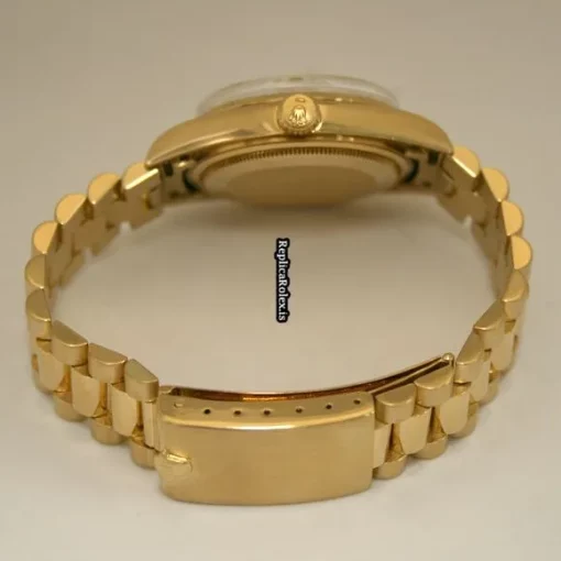 Recommend Replica Rolex Day-date 36 1803 Caliber 1556 Automatic Movement 36mm Yellow Gold Case Mens/unisex Watch - Image 6
