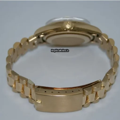 Recommend Replica Rolex Day-date 36 1803 Caliber 1556 Automatic Movement 36mm Yellow Gold Case Mens/unisex Watch - Image 7
