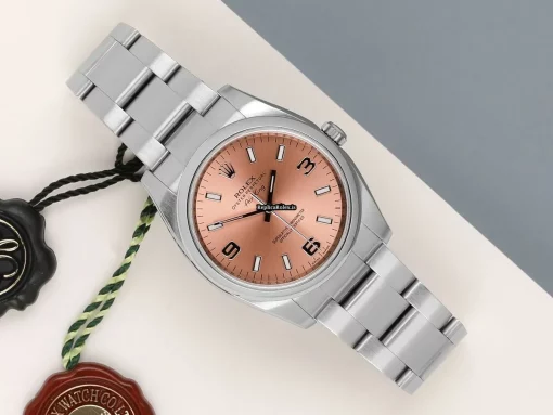 Swiss Copies Rolex Air King 114200 Automatic Movement 34mm Steel Case Watch