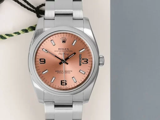 Swiss Copies Rolex Air King 114200 Automatic Movement 34mm Steel Case Watch - Image 2