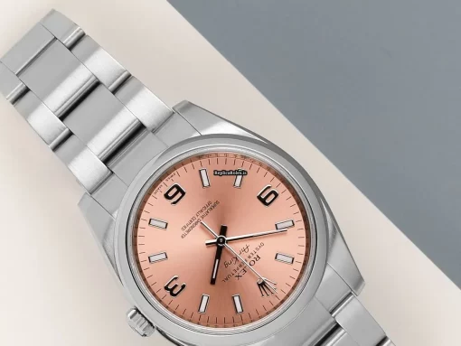 Swiss Copies Rolex Air King 114200 Automatic Movement 34mm Steel Case Watch - Image 4