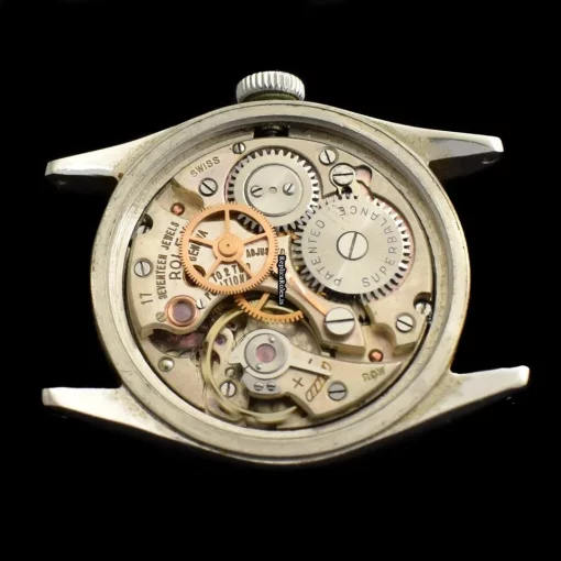 Superior Replica Rolex Oyster Precision 4220 Manual Winding Movement Steel Case Mens/unisex Watch - Image 8