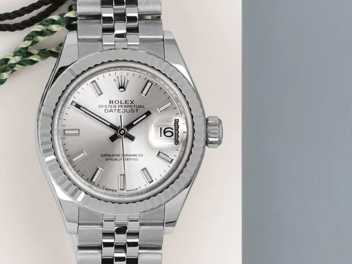 Pleasing Fake Rolex Lady-datejust 279174 Automatic Movement 28mm Gold/steel Case Watch - Image 5