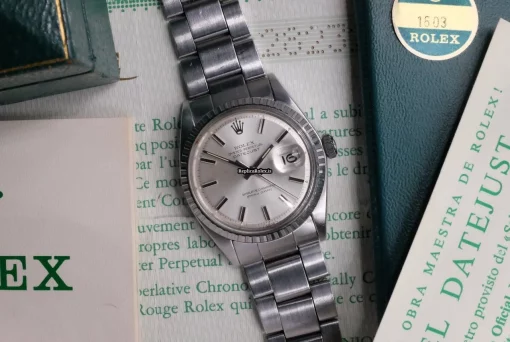 Cool Replica Rolex Datejust 1603 Caliber 1570 Automatic Movement 36mm Steel Case Mens/unisex Watch