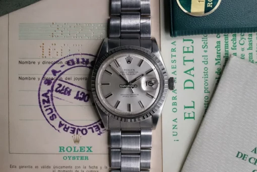 Cool Replica Rolex Datejust 1603 Caliber 1570 Automatic Movement 36mm Steel Case Mens/unisex Watch - Image 2
