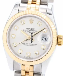 Great Replica Rolex Lady-datejust 179173g Automatic Movement 26mm Gold/steel Case Womens Watch