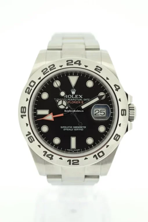 Luxury Replica Rolex Explorer II 216570 Caliber 3187 Automatic Movement 42mm Steel Case Mens/unisex Watch
