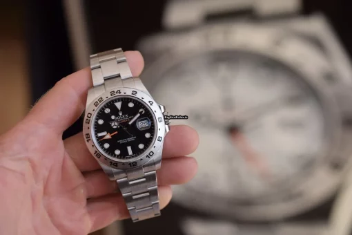 Luxury Replica Rolex Explorer II 216570 Caliber 3187 Automatic Movement 42mm Steel Case Mens/unisex Watch - Image 12