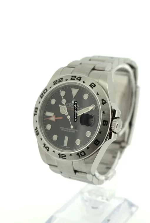 Luxury Replica Rolex Explorer II 216570 Caliber 3187 Automatic Movement 42mm Steel Case Mens/unisex Watch - Image 2