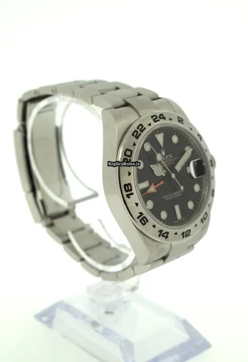 Luxury Replica Rolex Explorer II 216570 Caliber 3187 Automatic Movement 42mm Steel Case Mens/unisex Watch - Image 4