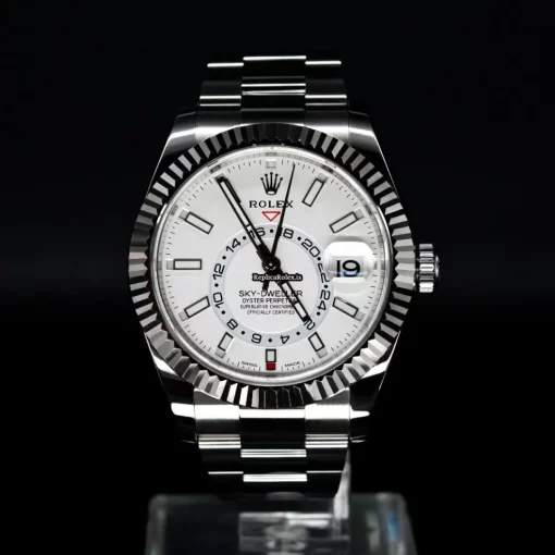 Superb Clone Rolex Sky-dweller 326934 Caliber 9001 Automatic Movement 42mm Steel Case Mens/unisex Watch - Image 3