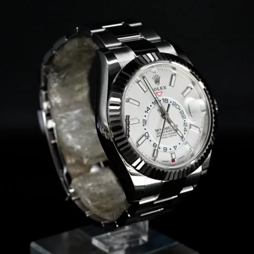 Superb Clone Rolex Sky-dweller 326934 Caliber 9001 Automatic Movement 42mm Steel Case Mens/unisex Watch - Image 5