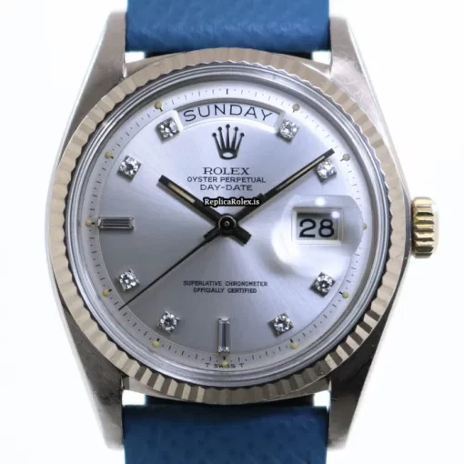 Design Replica Rolex Day-date 36 1803 Automatic Movement 36mm White Gold Case Mens/unisex Watch - Image 2