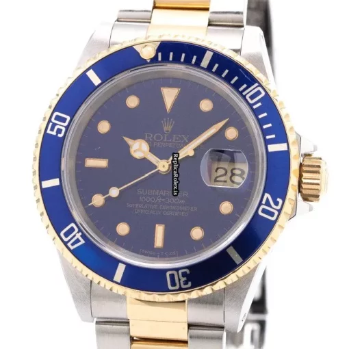 Fabulous Fake Rolex Submariner Date 16613 Caliber 3135 Automatic Movement 40mm Gold/steel Case Mens/unisex Watch