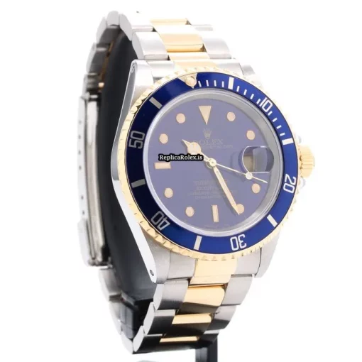 Fabulous Fake Rolex Submariner Date 16613 Caliber 3135 Automatic Movement 40mm Gold/steel Case Mens/unisex Watch - Image 8