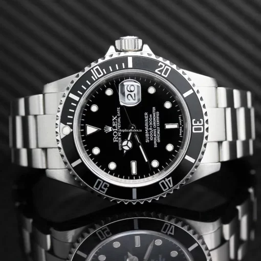 Excellent Replica Rolex Submariner Date 16610t Caliber 3135 Automatic Movement 40x47mm Steel Case Mens/unisex Watch - Image 5