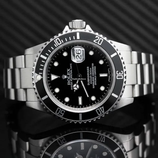 Excellent Replica Rolex Submariner Date 16610t Caliber 3135 Automatic Movement 40x47mm Steel Case Mens/unisex Watch - Image 8