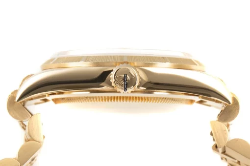 Discount Replica Rolex Datejust 16248 Caliber 3135 Automatic Movement 36mm Yellow Gold Case Mens/unisex Watch - Image 9