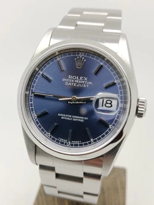 Remarkable Replica Rolex Datejust 16200 Caliber 3135 Automatic Movement 36mm Steel Case Mens/unisex Watch