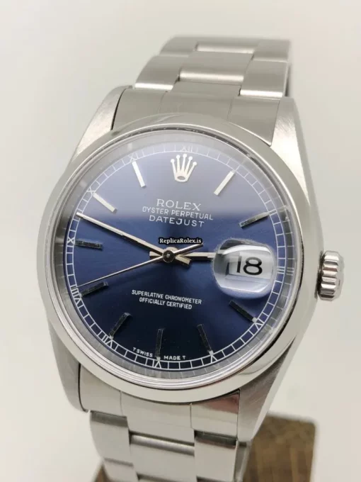 Remarkable Replica Rolex Datejust 16200 Caliber 3135 Automatic Movement 36mm Steel Case Mens/unisex Watch - Image 12