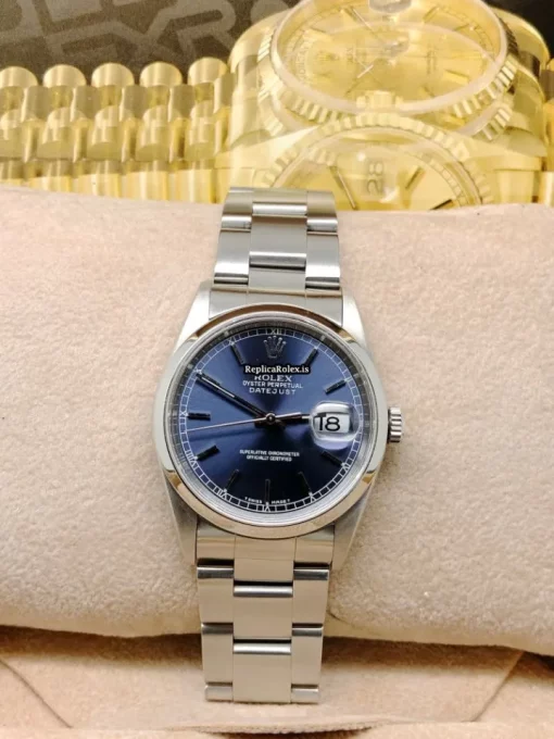 Remarkable Replica Rolex Datejust 16200 Caliber 3135 Automatic Movement 36mm Steel Case Mens/unisex Watch - Image 15