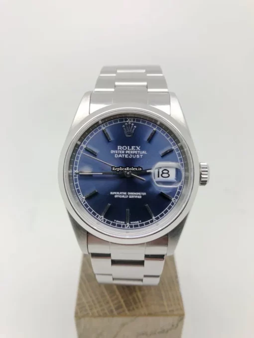 Remarkable Replica Rolex Datejust 16200 Caliber 3135 Automatic Movement 36mm Steel Case Mens/unisex Watch - Image 2