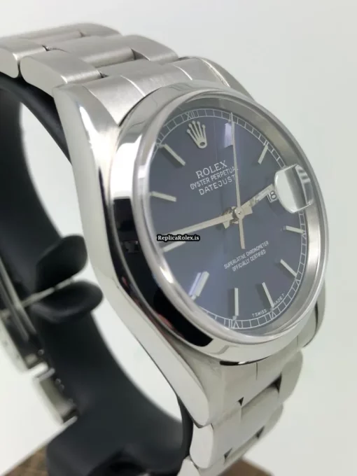 Remarkable Replica Rolex Datejust 16200 Caliber 3135 Automatic Movement 36mm Steel Case Mens/unisex Watch - Image 8