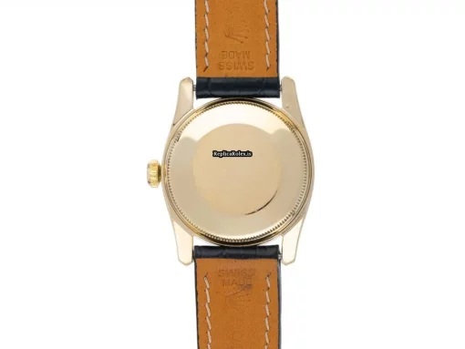 Fantastic Replica Rolex Oyster Perpetual 34 6090 A260 Automatic Movement 34mm Yellow Gold Case Mens/unisex Watch - Image 4