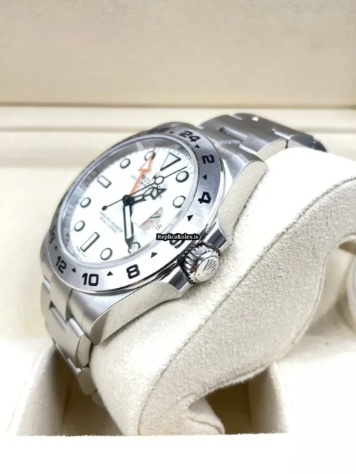 Durable Clone Rolex Explorer II 216570 Caliber 3187 Automatic Movement 42mm Steel Case Mens/unisex Watch - Image 3