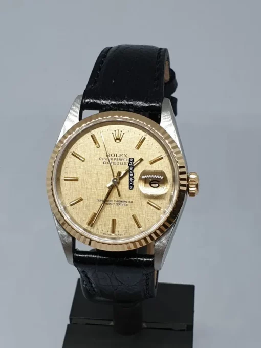 Wholesale Replica Rolex Datejust 16233 Caliber 3135 Automatic Movement 36mm Gold/steel Case Mens/unisex Watch