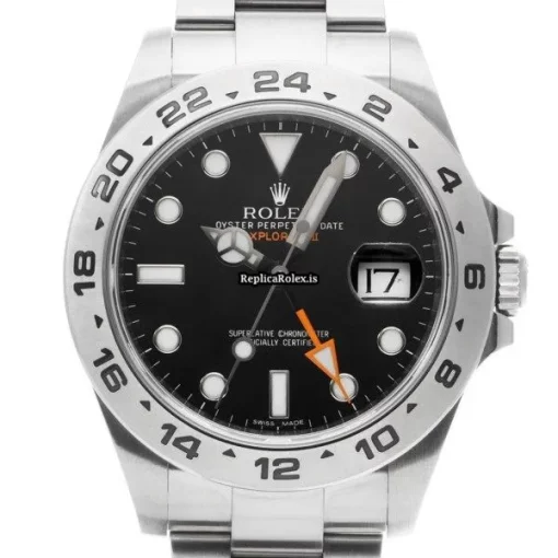 Design Replica Rolex Explorer II 216570 Caliber 3187 Automatic Movement 42mm Steel Case Watch - Image 6